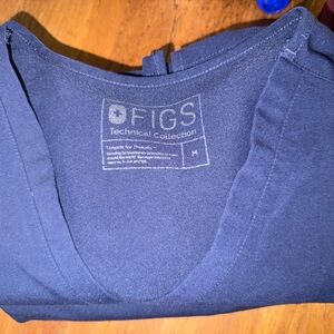 Figs Technical Collection Navy Top